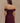Noelle Off Shoulder Suiting Mini Dress - Mahogany
