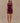 Posie Suiting Belted Mini Dress - Mahogany