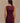 Posie Suiting Belted Mini Dress - Mahogany