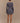 Women’s Boat Neck Suiting Mini Dress – Charcoal Grey