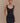Tatianna Lace Trim Modal Mini Dress – Black