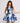 Alisha Pleated Floral Printed Party Dress