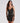Alivia Satin Mesh Trim Short Dress