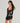 Anastasia Corset Tulle Bow Satin Mini Dress With Gloves