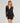 Aria Rhinestone Mesh Long Sleeve Mini Dress
