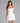 Amalia Bow A-Line Satin Short Dress