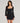 Alluring Shine Rhinestone Mesh Long Sleeve Mini Dress