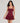 Adorable Aura Drop Waist Bubble Hem Skater Dress