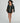 Adorably Chic Bow-Detailed Ruffled Mesh Mini Dress