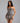 Wild Times Zebra Pleated Tube Mini Dress