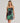 Artsy Allure Abstract Print Mesh Mini Dress
