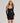 Alluring Aura Ruched Mesh Long Sleeve Mini Dress