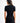 Paolina Collared Contrast Suiting Mini Dress – Black/White