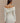 Women’s Asymmetric Knit Mini Dress – Ivory