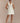 Women’s Bouclé Mini Dress with Pleats – White