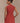 Women’s Suiting Mini Dress with Cut Out – Chilli Red