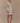 Women’s Suiting Blazer Mini Dress with Pleating – Sand