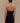 Women’s Strapless Knit Mini Dress – Black