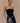 Women’s Strapless Knit Mini Dress – Black