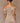 Women’s Off Shoulder Knit Mini Dress – Gold