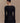 Daphne Pointelle Long Sleeve Mini Dress - Black