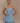 Alba Bubble Mini Dress - Cornflower Blue
