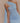 Slinky Mesh Mini Dress with Scarf – Powder Blue