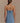 Akira Embroidered Denim Mini Dress - Mid Blue