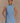 Wynter Scarf Draped Mini Dress - Sky Blue