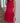 Women’s Knit and Chiffon Mini Dress – Red